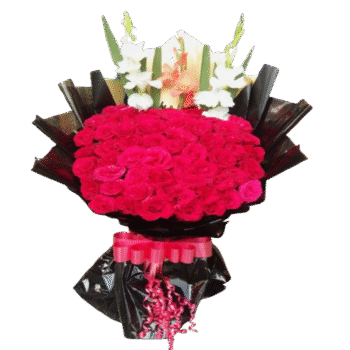 Timeless red Roses bouquet