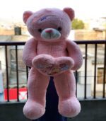 Pink Happy Teddy Bear (Large Size)