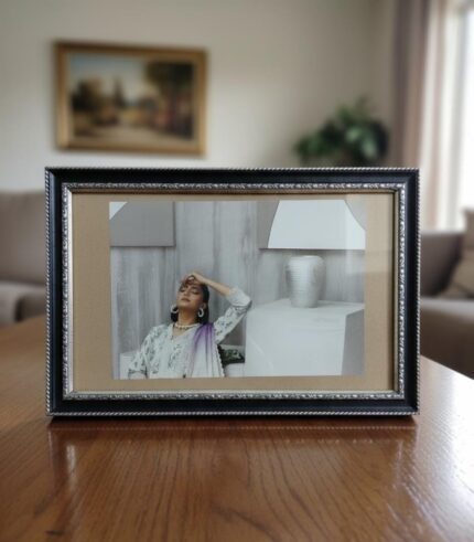 Personalized Photo Frame Gift – Premium Silver Design with Custom Picture Printing | Timeless Wrap