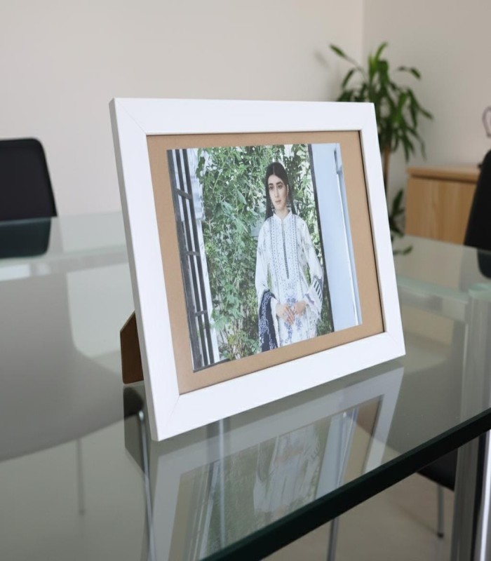 Timeless Memories Custom Photo Frame – White Edition Timeless Memories Custom Photo Frame – White Edition | Personalized Photo Gift