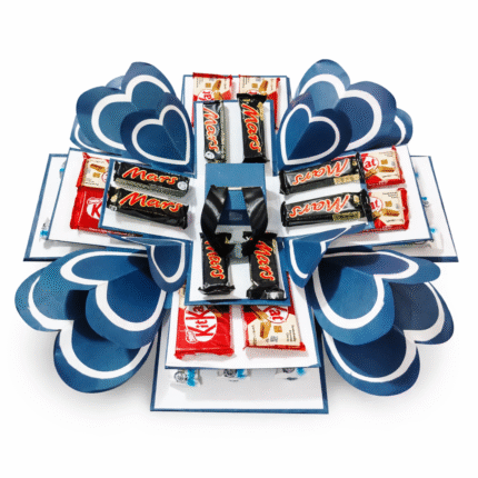 Royal Blue Chocolate Explosion Box