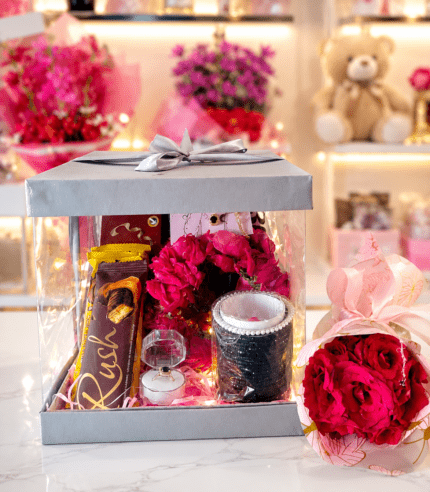 Luxury Rose & Chocolate Gift Box