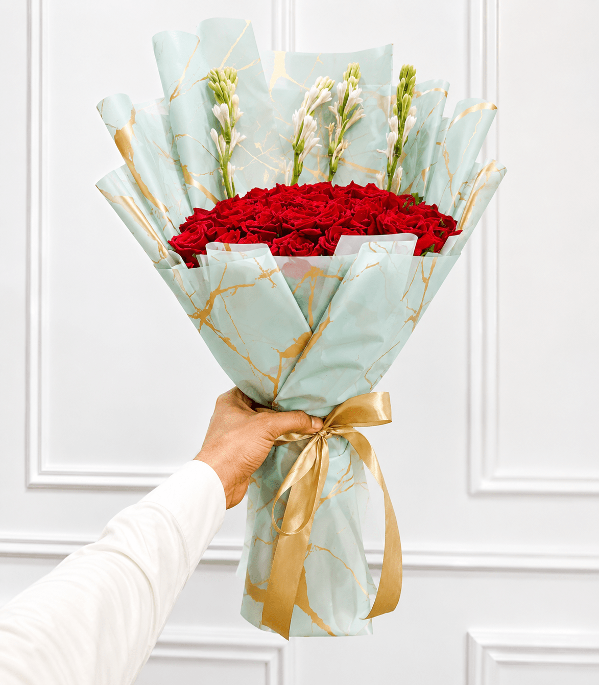 Premium Red Rose Bouquet Fresh Red Rose Bouquet - Image 1